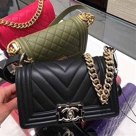 chanel boy bag chevron|Chanel boy bag with handle.